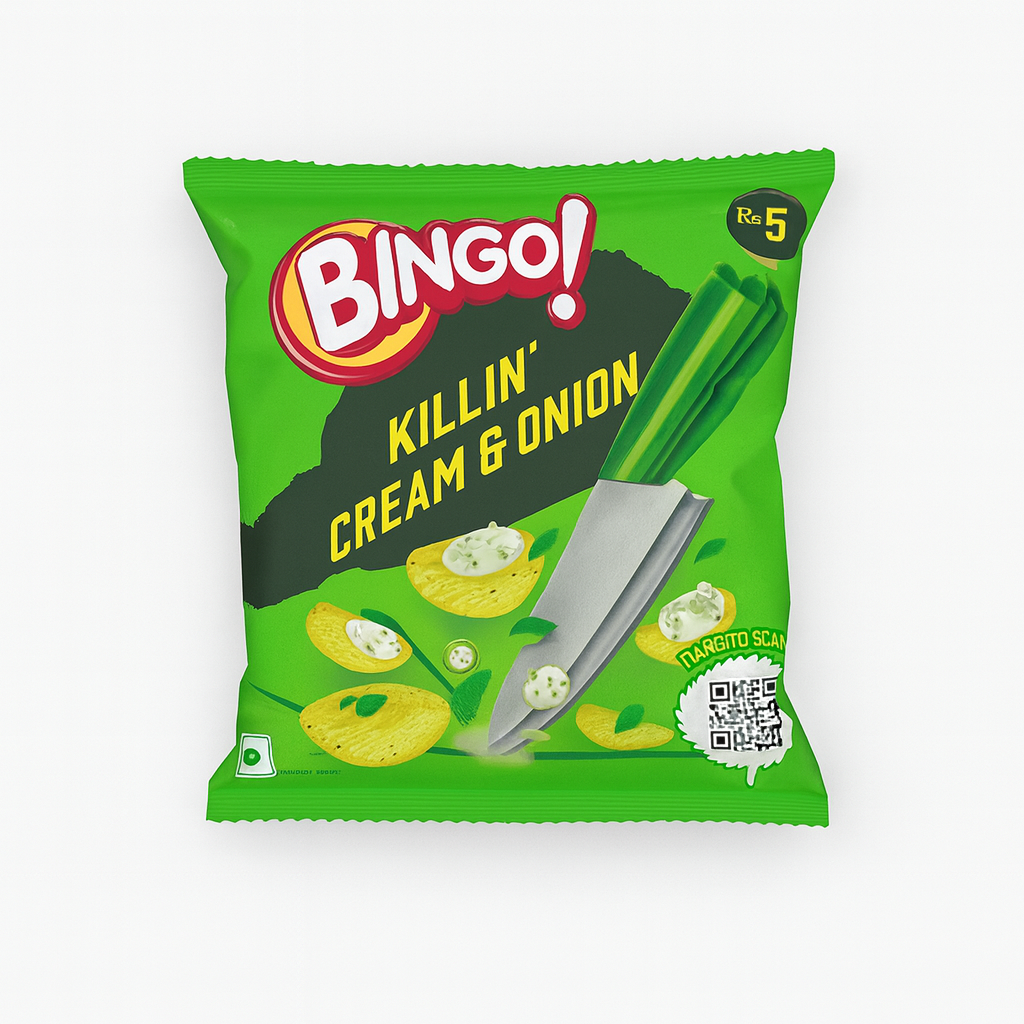 Bingo Killin Cream & Onion 10.5g